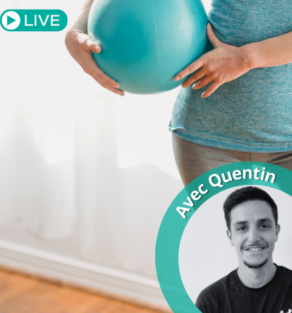 Renforcement musculaire avec un Swissball